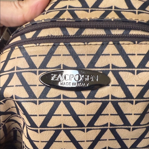 Zac Posen Deep Red Leather Shoulder Bag - Picture 7 of 8